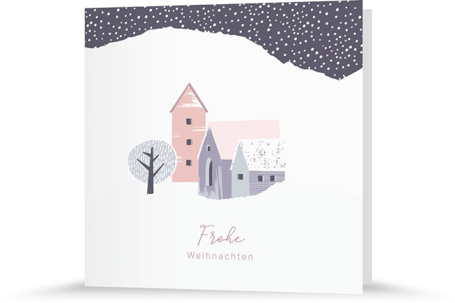 Weihnachtskarte | Heimatdorf