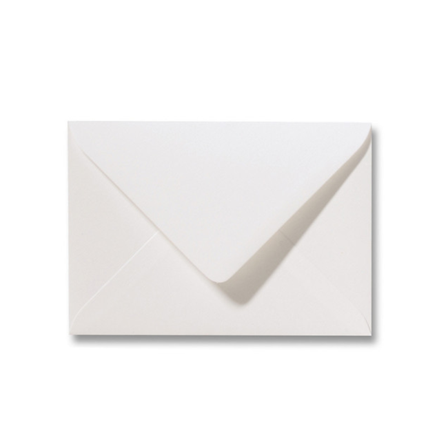 Kuvert  | Fiore Weiß 12x18cm