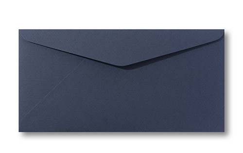 Kuvert | Marine Blau 11x22cm