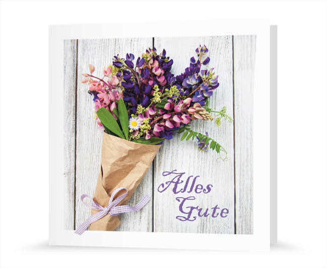 Grußkarte | Alles Gute