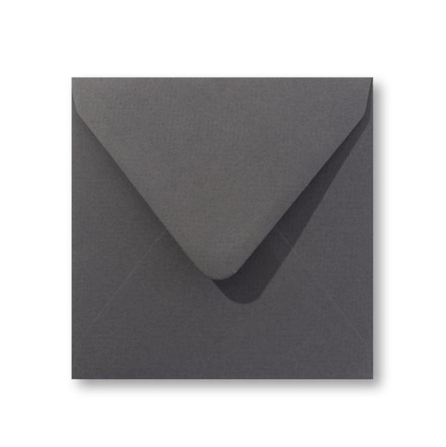 Kuvert | Vintage Anthrazit 16x16cm