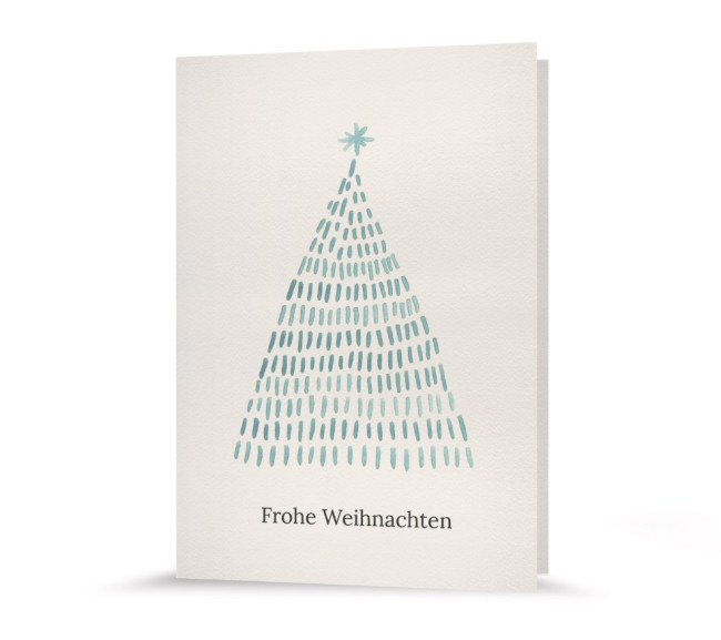 Weihnachtskarte | Weihnachtsbaum