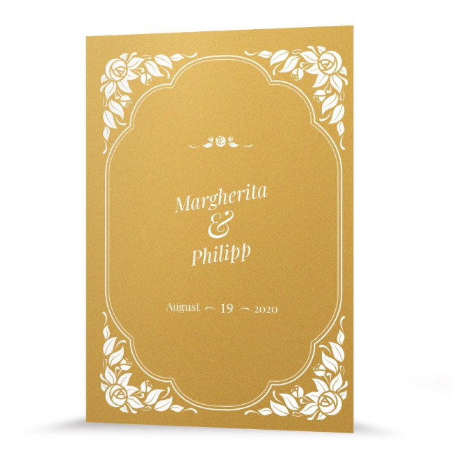 Save the Date | Vintage Gold
