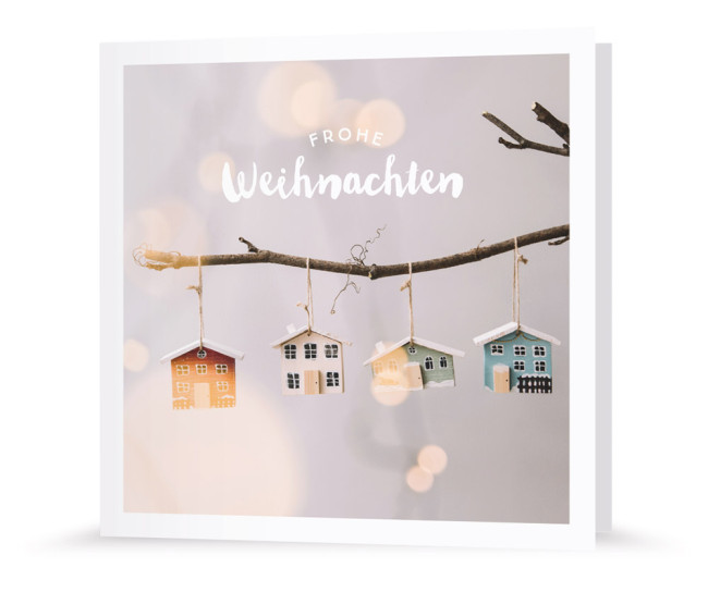 Weihnachtskarte | Ein Baum spricht Bände