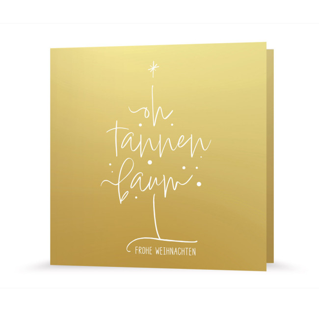 Weihnachtskarte | Oh Tannenbaum