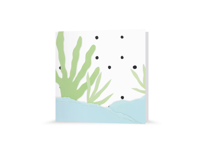 Grußkarte | Wasserpflanze