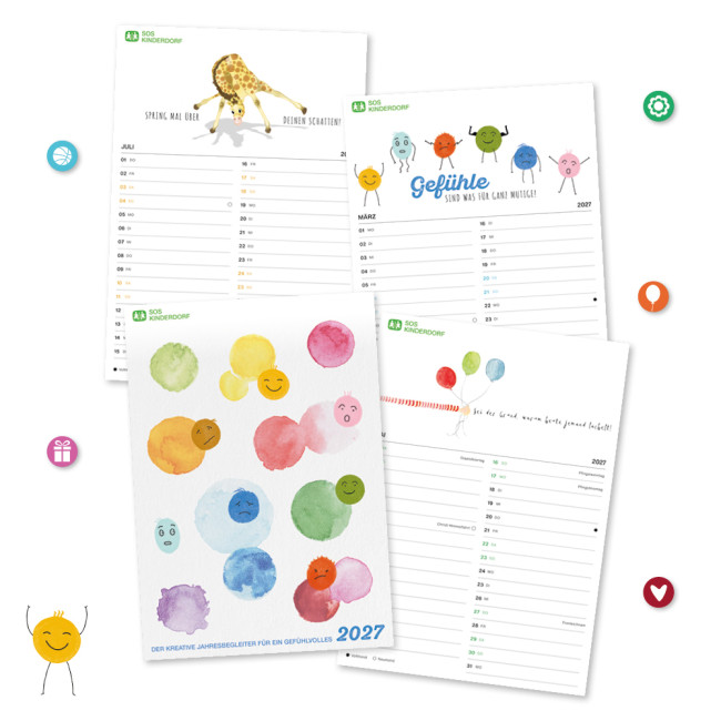 Kalender | Monatskalender 2027