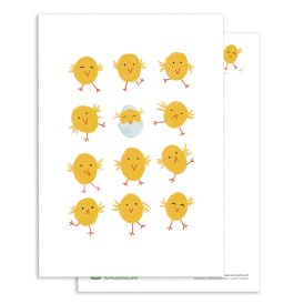 Postkarte | Ostern - Küken
