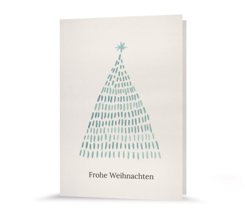 Weihnachtskarte | Weihnachtsbaum