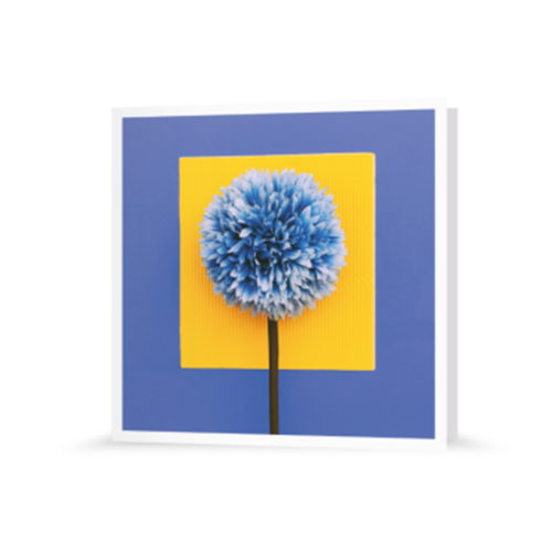 Grußkarte | Bastelblume