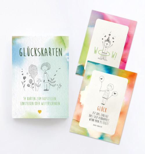 Glückskartenset